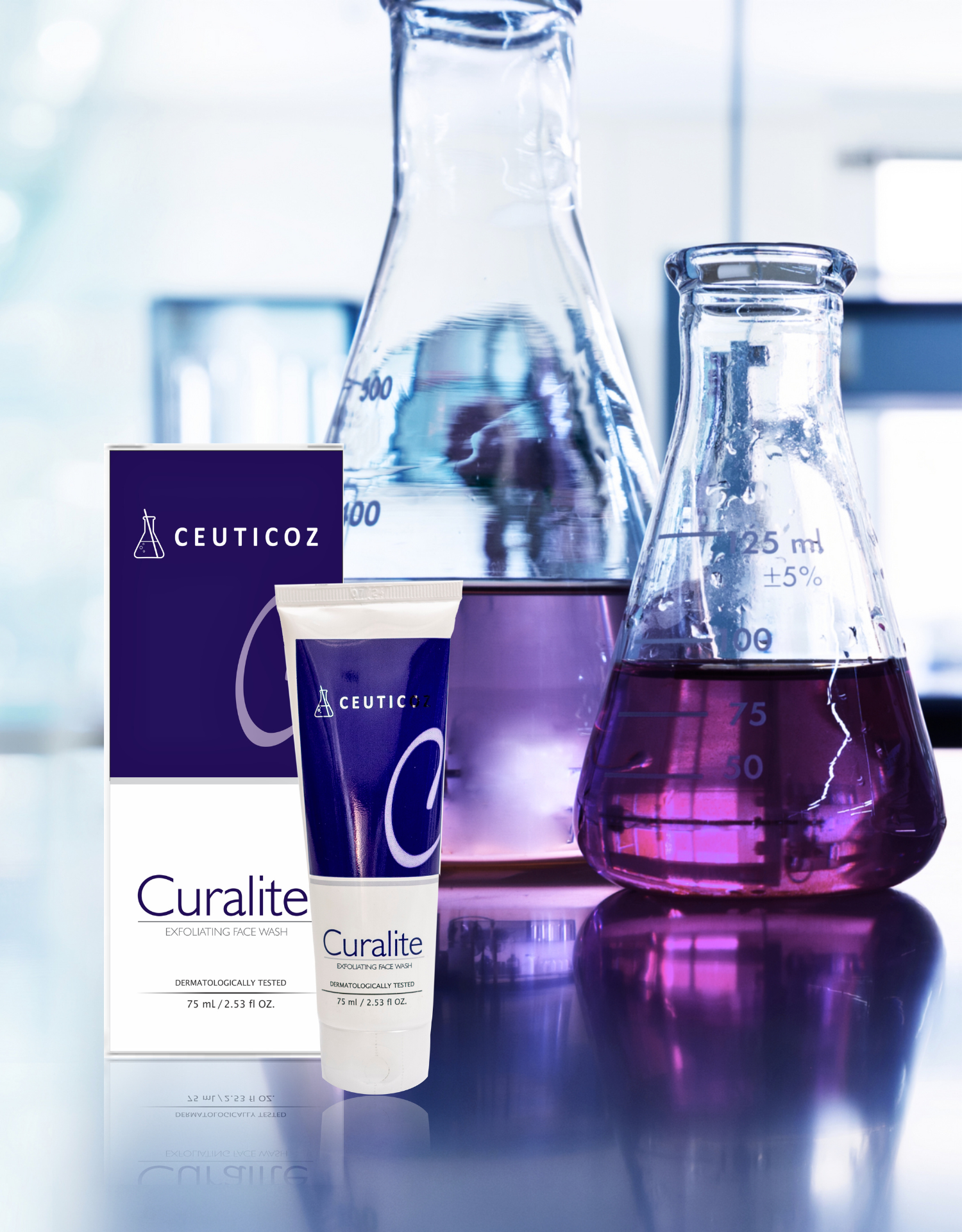 Curalite Exfoliating Facewash